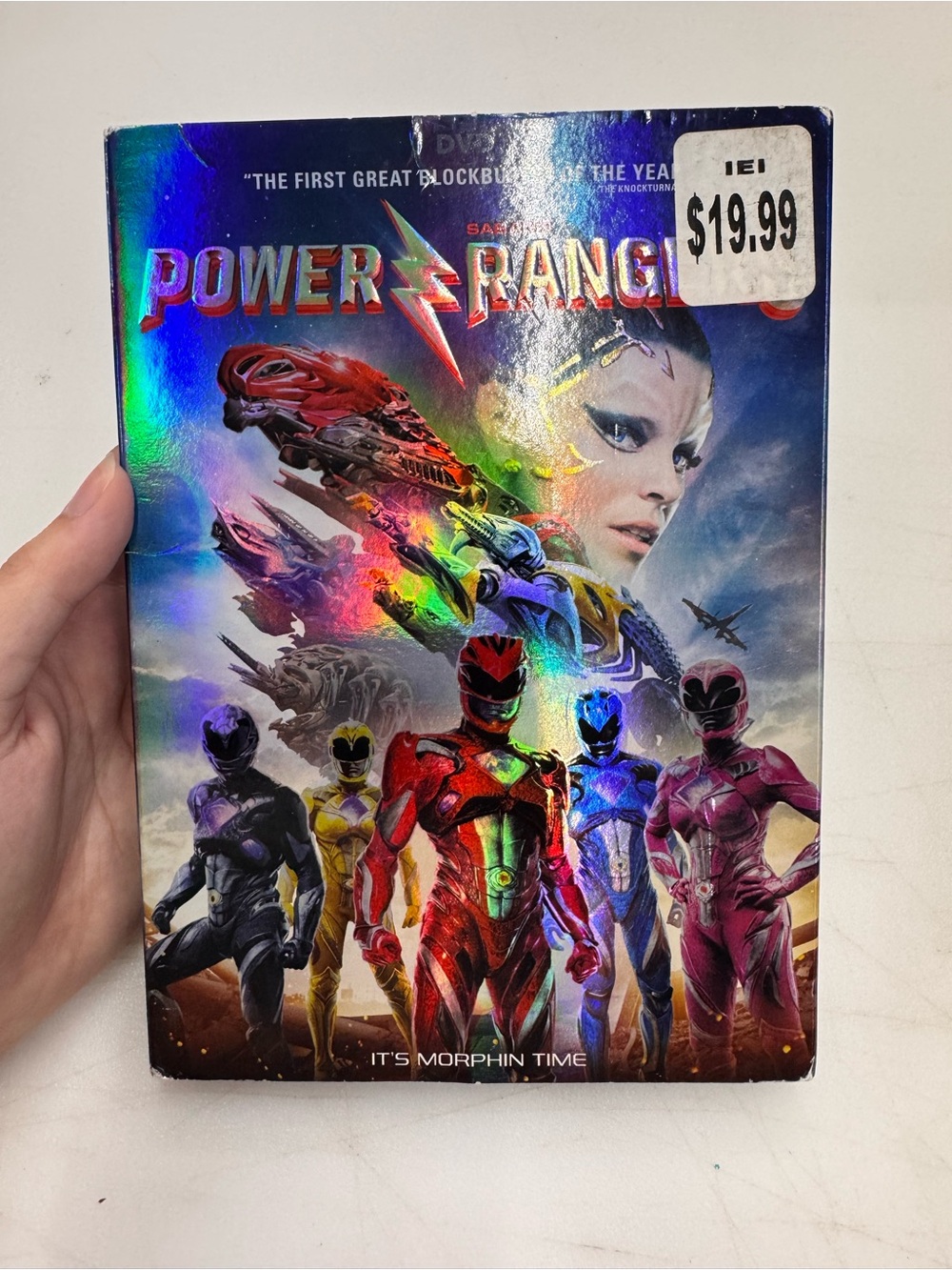 Saban's Power Rangers (DVD, 2017) Disc Tested Working